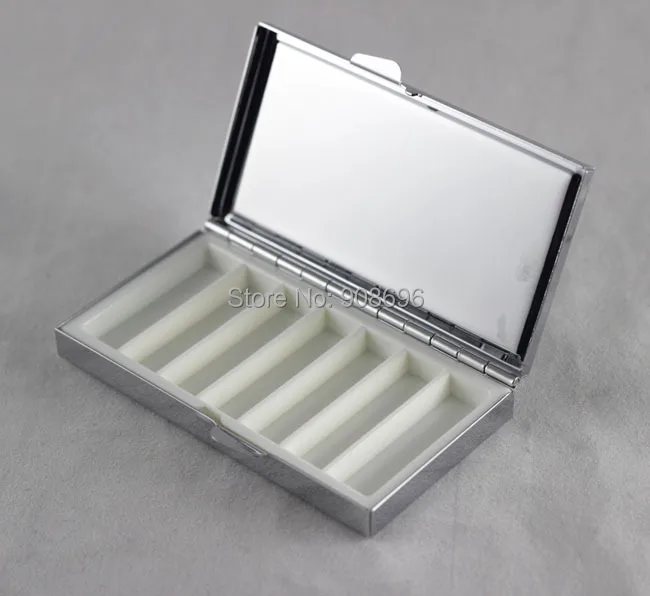 Оптовая продажа 4 штуки в пустой прямоугольные коробки пилюльки контейнера для