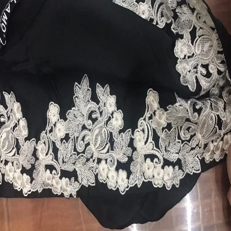 New! Beautiful Lace Ribbon 8cm DIY Clothing / Accessories Floral Hot Sale 1 Yard |