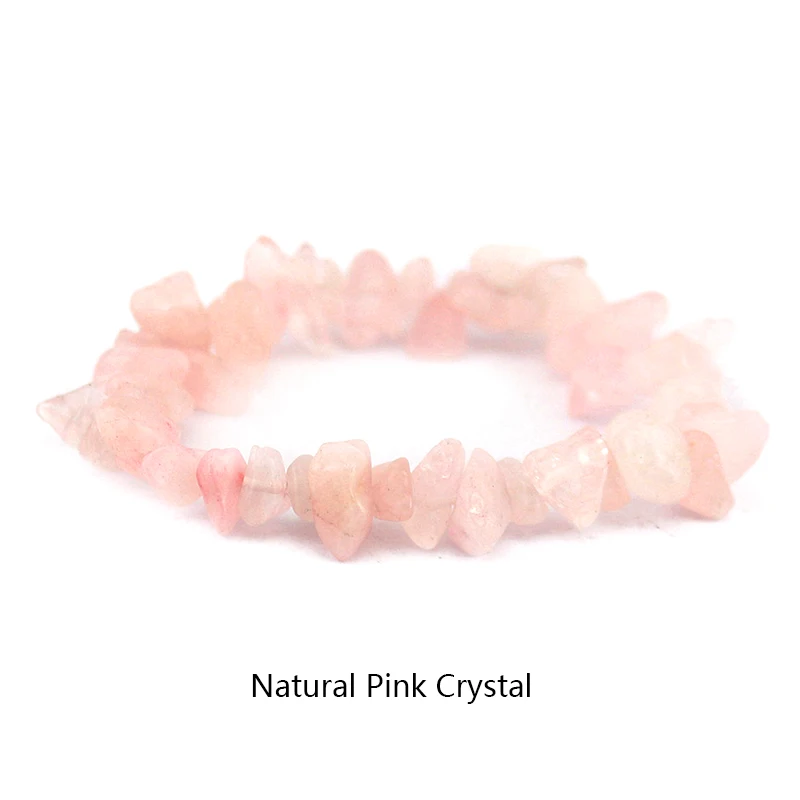 Женский браслет с кристаллами гравия из натурального камня|bracelets & bangles|crystal natural