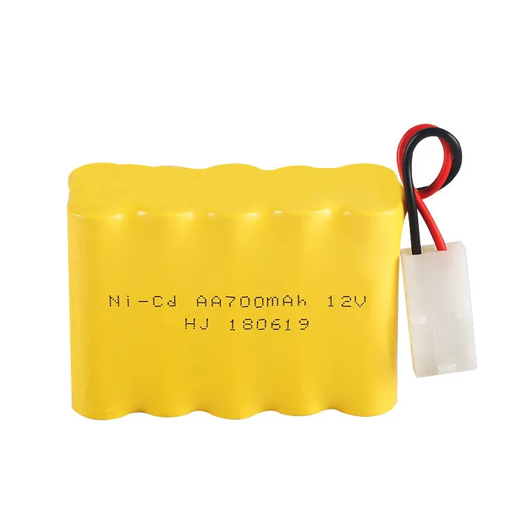 12v 700mah ni-cd AA battery Batteries pack 800mah ni cd rechargeable for RC boat model car electric toys light | Электроника