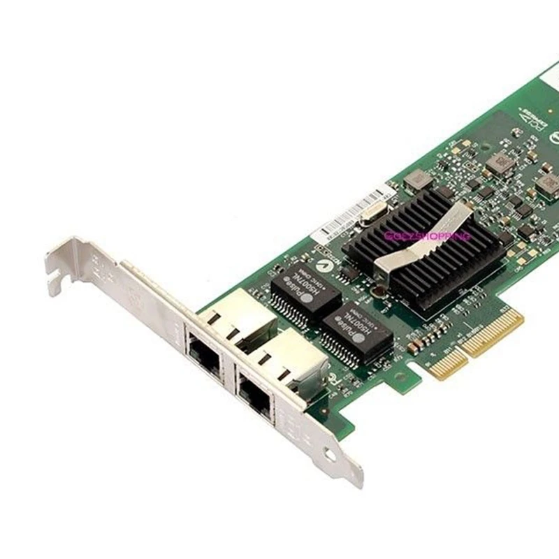 Двухпортовая сетевая карта Pci E X4 Gigabit Ethernet 10/100/1000 Мбит/с Lan адаптер контроллер