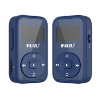 mini original ruizu x26 clip bluetooth mp3 player 8gb sport bluetooth mp3 music player recorder fm radio 1 1inch support sd card