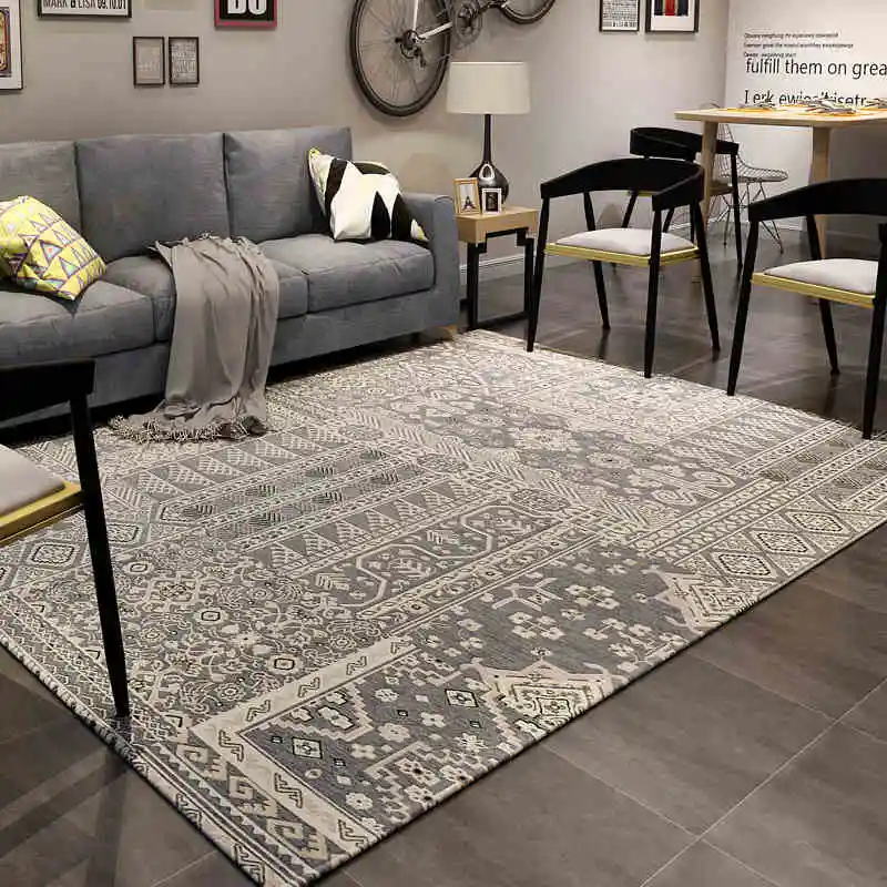 

200X240CM Nordic Classic Carpets For Living Room Home Bedroom Rugs And Carpets Coffee Table Area Rug Kids Play Mat Home Decor