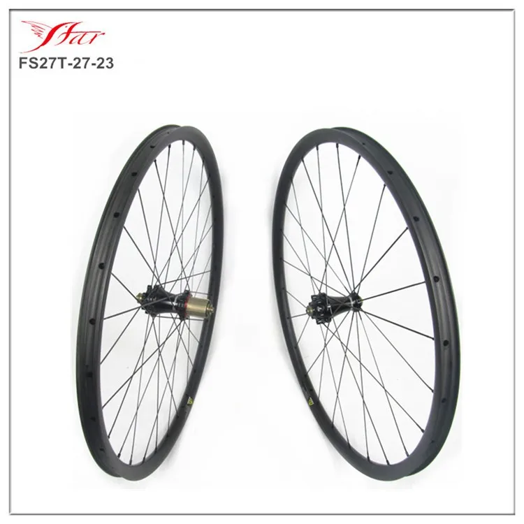 

High end extralite MTB carbon wheelset 27mm 23mm tubeless ready Extralight mountain bike wheelset 27.5er