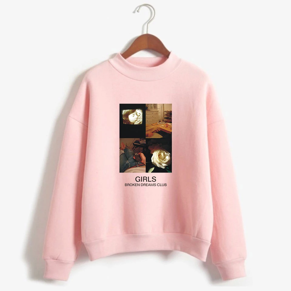Светоотражающая толстовка с капюшоном Broken Dream Club Black Tumblr Inspired эстетика нежный