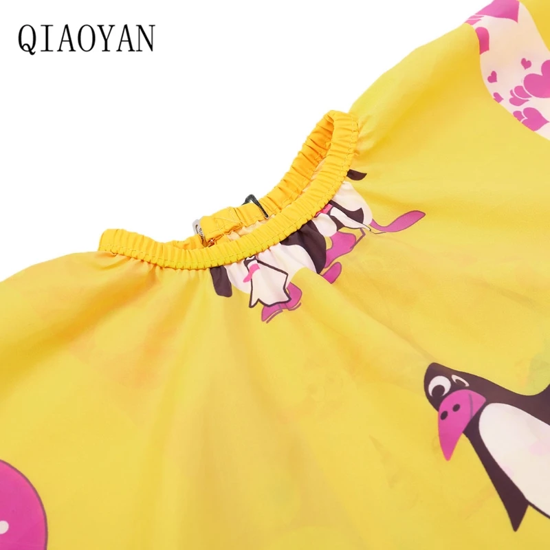 Детская Водонепроницаемая накидка для парикмахерской QIAOYAN Colorfulife одежда
