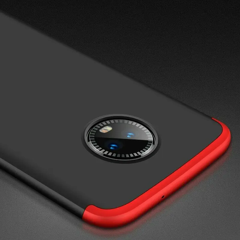 GKK 3 в 1 матовый 360 полноразмерный защитный противоударный чехол для Motorola Moto G7 /G6 /G5