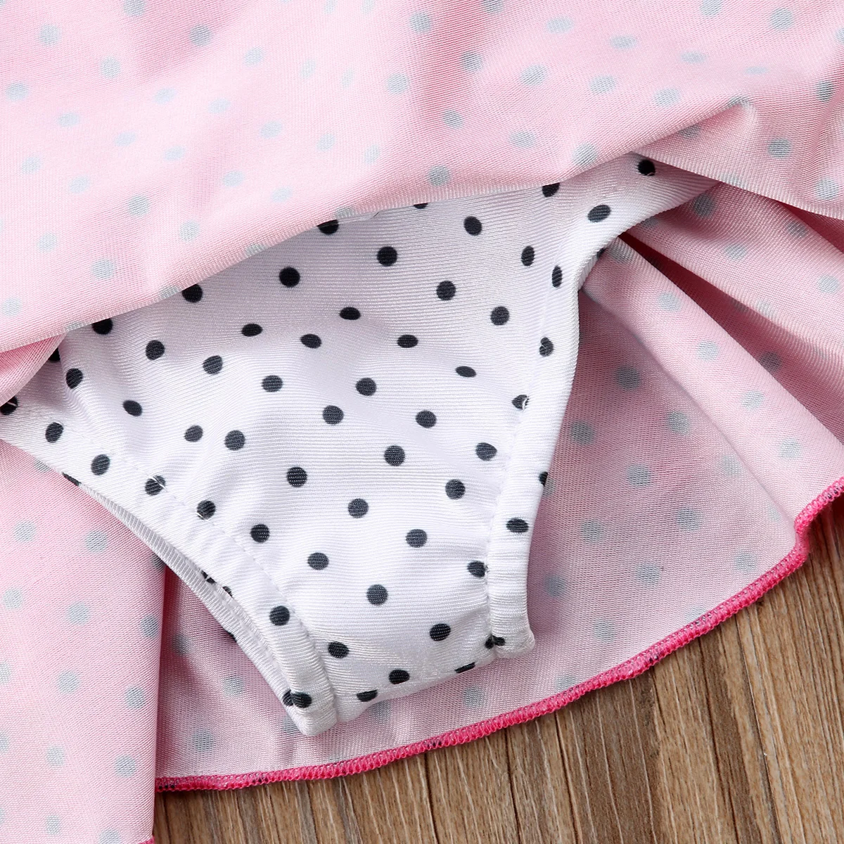 2018 детский купальник-пачка для маленьких девочек Пляжная Милая юбка с рисунком