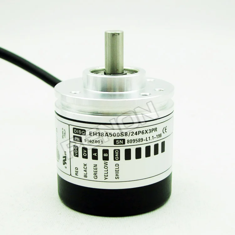 EH38A500S8 / 24P6X3PR meaning Seoul record ELtra rotary encoder 500 lines solid shaft
