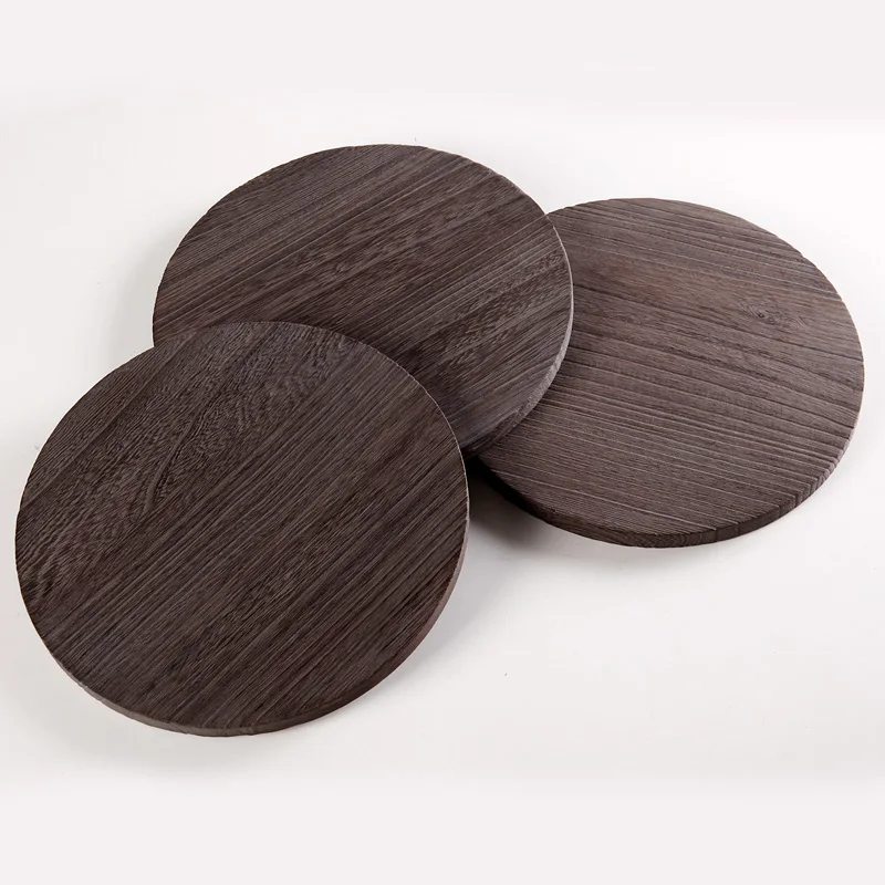 3 шт. деревянные коврики для стола обеденный стол горения круглые скатерти на
