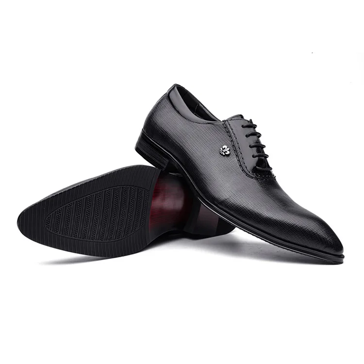 Новинка мужские деловые модельные туфли из натуральной кожи туфли-оксфорды с