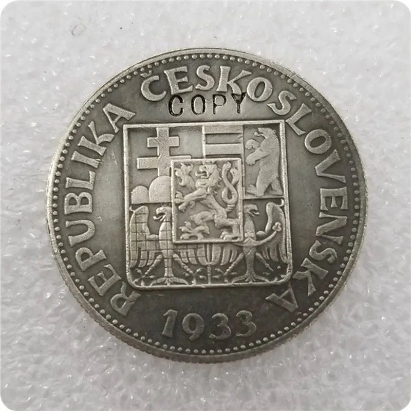 1933 г. Чехословакия копия корунской монеты 10 | Дом и сад