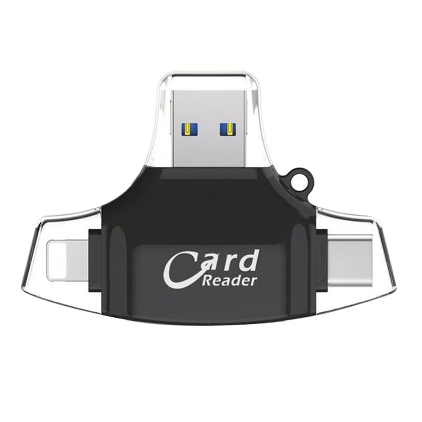 SD кардридер de memoria sd micro Adapter carte Type C OTG памяти для adaptador iphone Samsung MacBook|Картридеры| |