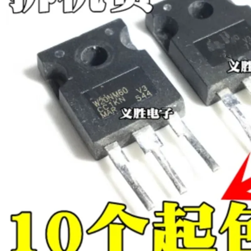 

10pcs/lot W20NM60 STW20NM60 20N60 20A600V TO-3P MOSFET Transistor