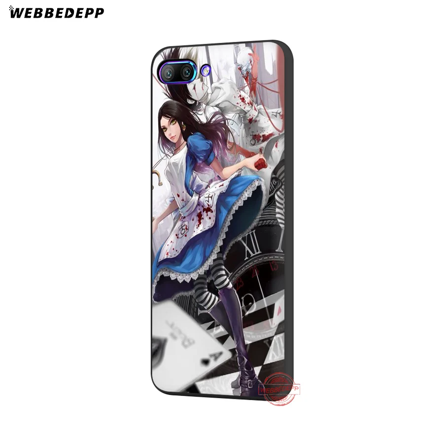 WEBBEDEPP алиса безумие возвращает мягкий чехол для Honor 20 10 9 9X 8 Lite 8C 8X 7X 7C 7A 3 гб 6A Pro View |