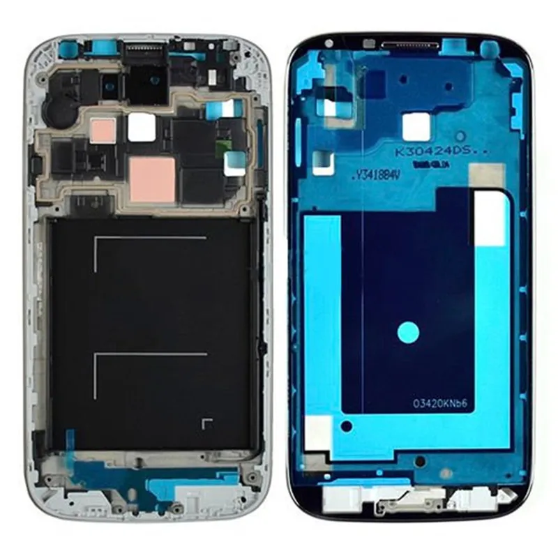 10 шт./лот передняя панель рамка ЖК держатель средний корпус для Samsung Galaxy S4 i9505 i9500