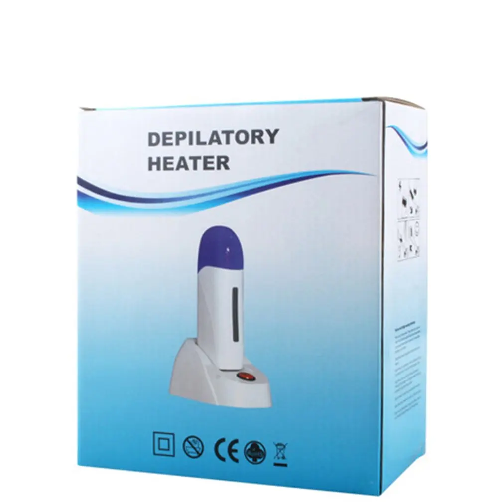 Компактный нагреватель воска для депиляции роликовый мужчин и женщин удаления
