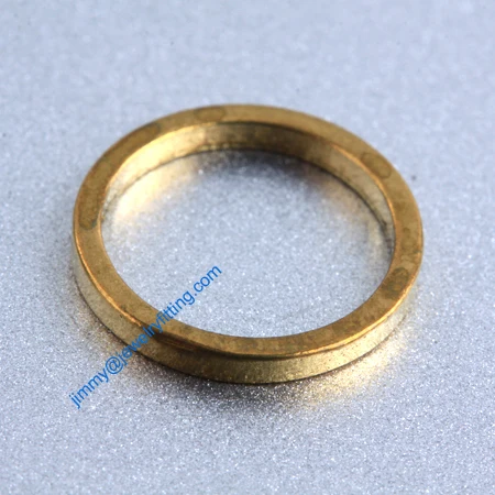 3000 PCS Raw Brass Circle 12*1.5*1mm  copper Rings fashion jewelry findings jewelry Connectors Quoit