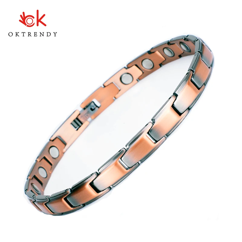 Октренд тонкий браслет магнитные браслеты для женщин Мода Шарм ионный