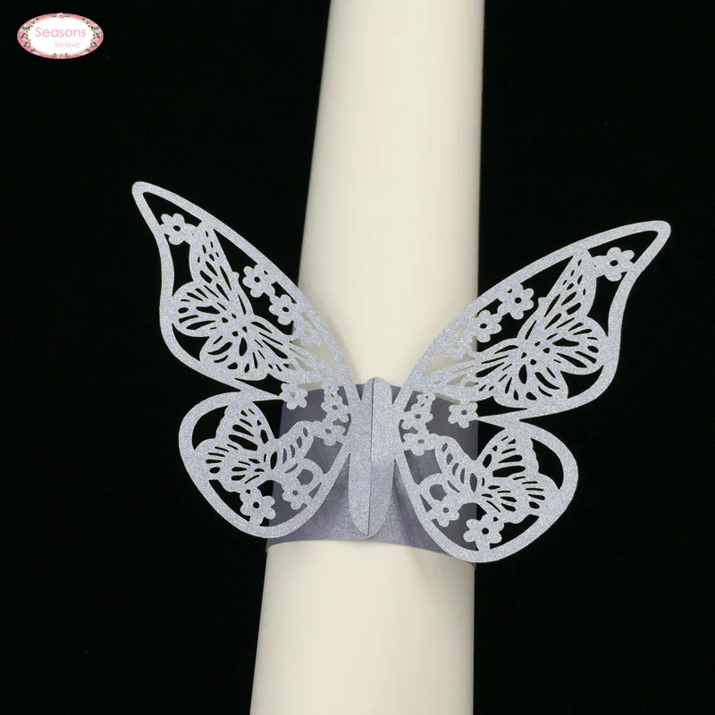 40 шт. лазерная вырезка|napkin rings antique|napkin chinaring magic |