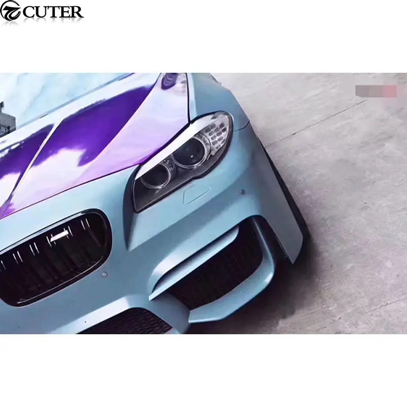 F10 F18 5 серия M5 Комплект кузова автомобиля PP Неокрашенный передний бампер крыло