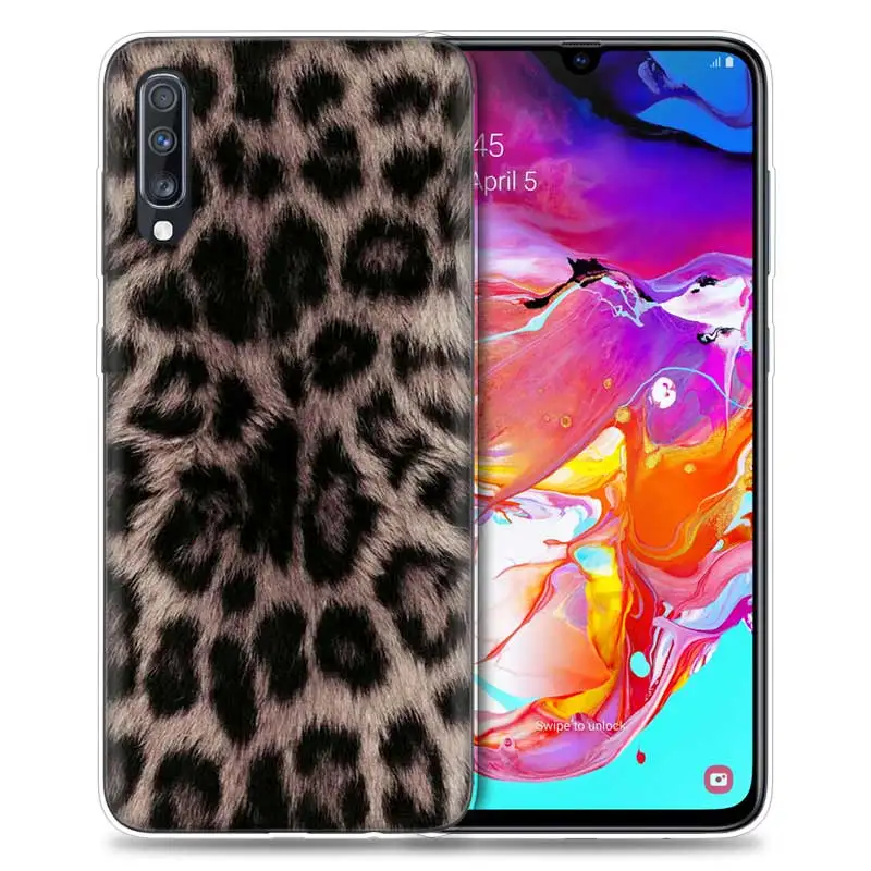 05 Тигра и леопардовой расцветкой чехол для samsung Galaxy A50 A70 A80 A60 A40 A30 A20 A10 M30 M20 M10 A6 A8 плюс A5 A7 A9 чехол для телефона из ТПУ с принтом" - Цвет: 05