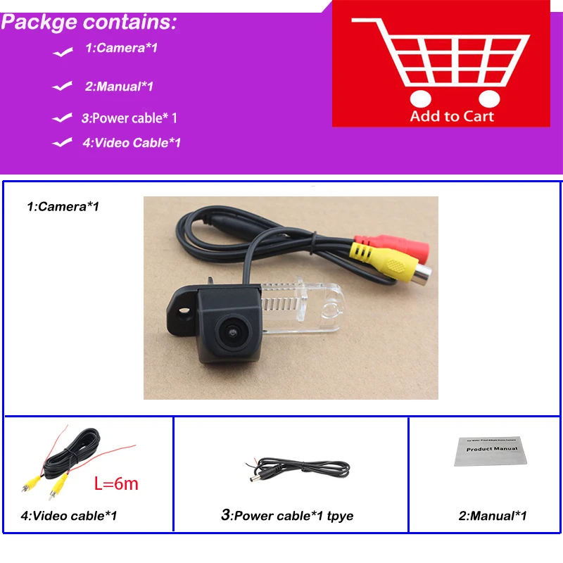 

160 Degree view Angle For Mercedes Benz GL350 GL450 GL500 2007- 2012 HD Car Rear View Back up Camera Cam Night vision Waterproof