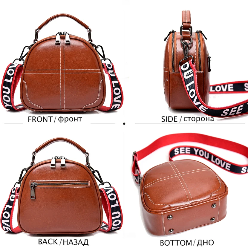 

Fashion Genuine Leather Women Handbags Small Ladies Hand Bag COW Leather Women Shoulder Bag Simple Crossbody Bags for Women 2019