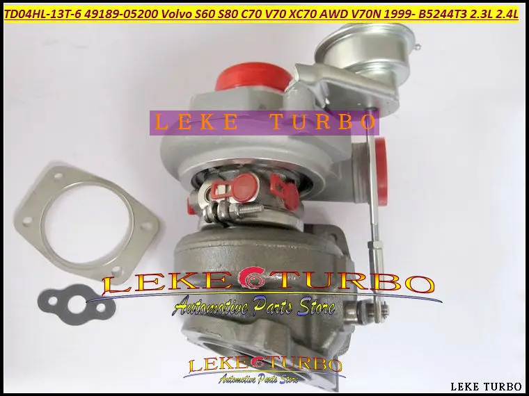 Турбо TD04HL 13T 49189 05202 8658098 8602396 для VOLVO S60 S80 C70 V70 XC70 AWD V70N B5244T3 2.3L 2.4L 240HP|turbo turbo turbo|turbo