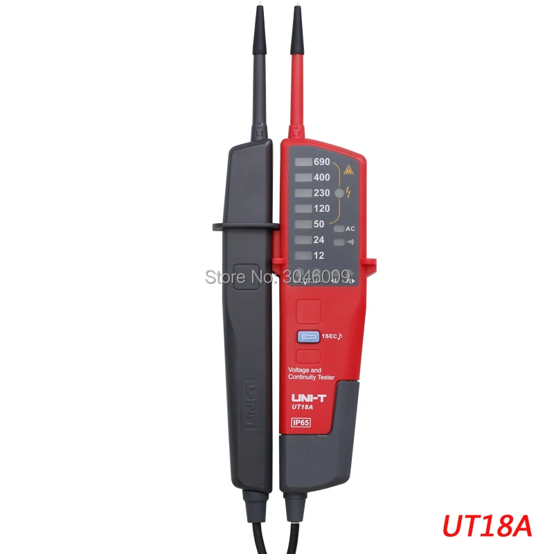 UNI-T UT18A UT18B UT18C UT18D тест напряжения и непрерывности er/ВКЛ-ВЫКЛ тест/УЗО тест/измерение одной ручки