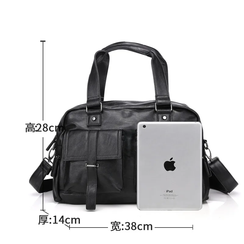 Мужской повседневный портфель 2018 деловая сумка через плечо вместительные