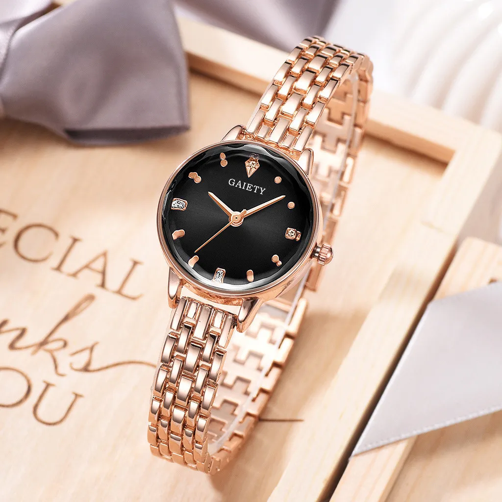 Женские кварцевые часы в европейском и американском стиле простые повседневные