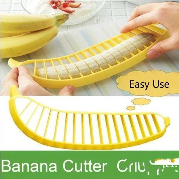 SaveTop Banana Slicer Cutter Chopper Fruit Salad Sundaes | Дом и сад