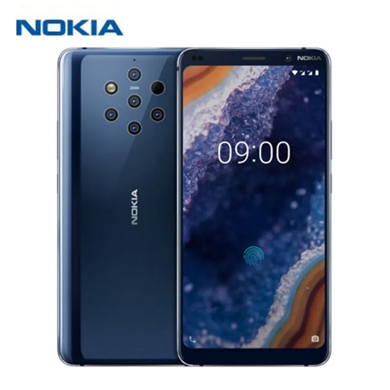 Nokia 9 PureView 4G смартфон 5 99 ''Android Pie Snapdragon 845 Octa Core 6 ГБ 128 5x12 0 Мп сзади камеры 3320 мАч