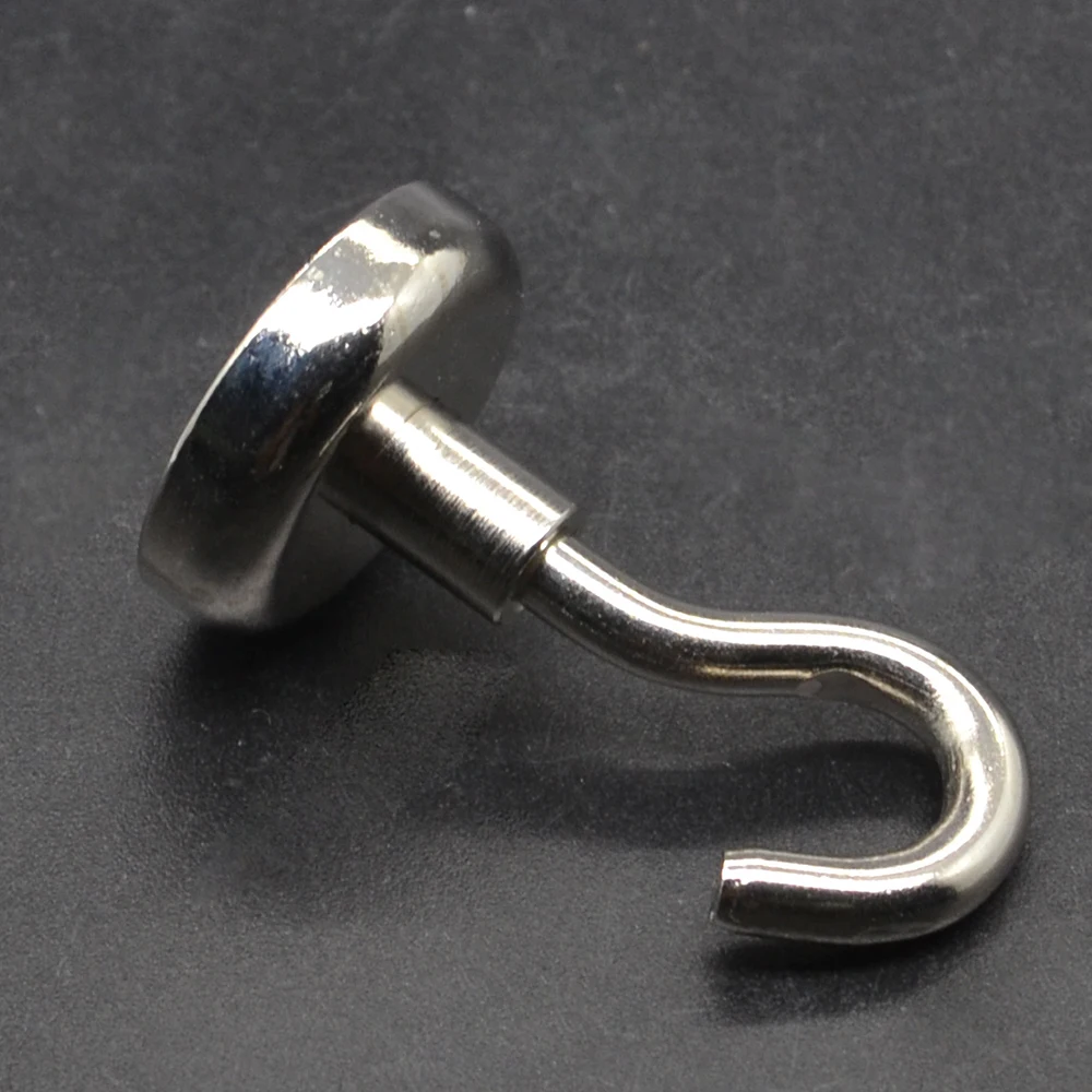 Магнит Неодимовый монтажный вертикальный 22 кг диаметр 25 мм|pulling mounting magnet|strong