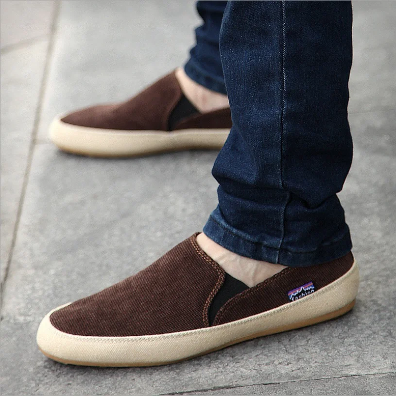 XEK New men casual shoes 2018 man spring autumn Loafers England Leisure Fashion Zapato Breathable Slip on flats WFQ105 | Обувь