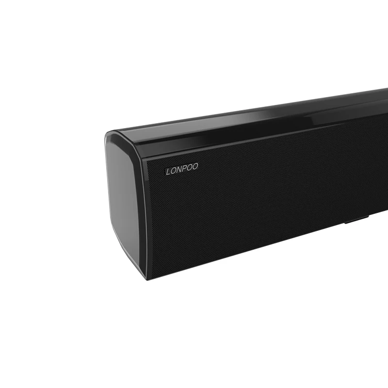 LONPOO Bluetooth динамик 40 Вт ТВ Саундбар беспроводная звуковая система объемного