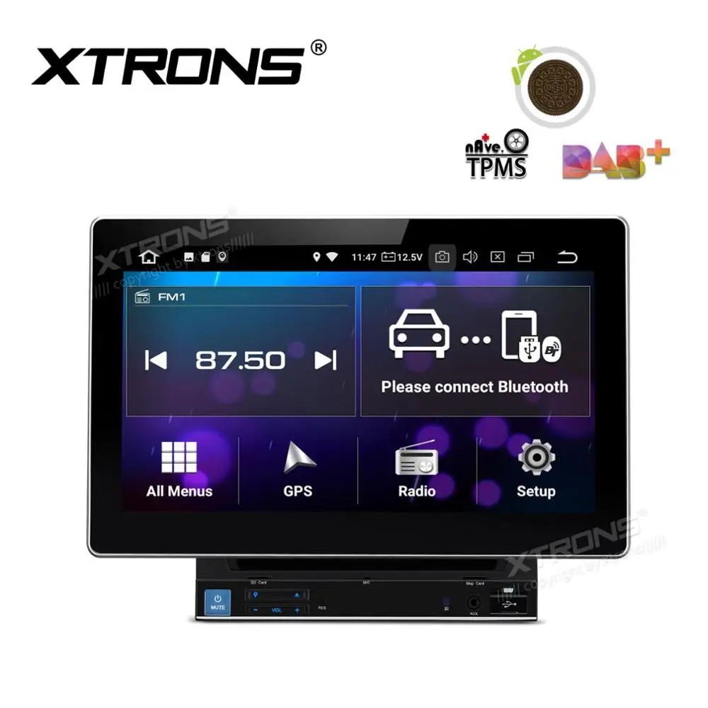 XTRONS Универсальный 2 Din 10 1 ''Android 8 Гб ОЗУ 16 ПЗУ автомобильный стерео Мультимедиа