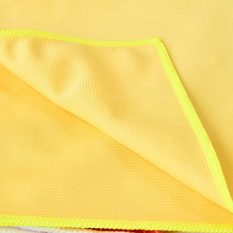 Салфетка для чистки из микрофибры стекло зеркало и хром специальный Очищающая