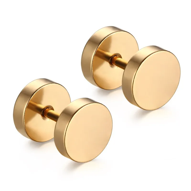 Мужские и женские серьги гвоздики из нержавеющей стали 316L|earrings earrings earrings|earrings