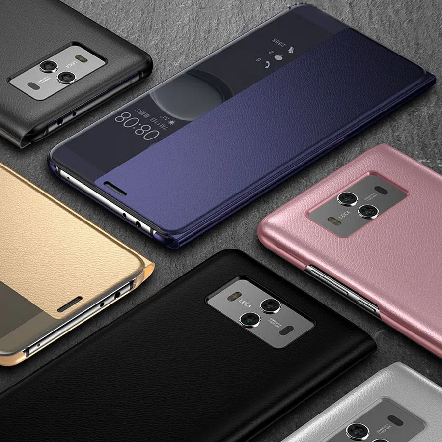 Чехол для Huawei P30 роскошный кожаный жесткий чехол книжка Mate 9 10 20 Pro P10 P20 Lite Honor 8X Nova 3i|