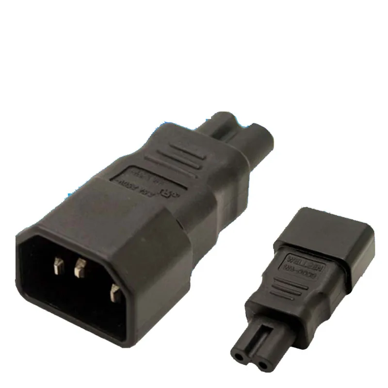 

2 шт., универсальный адаптер питания IEC 320 C14 на C7