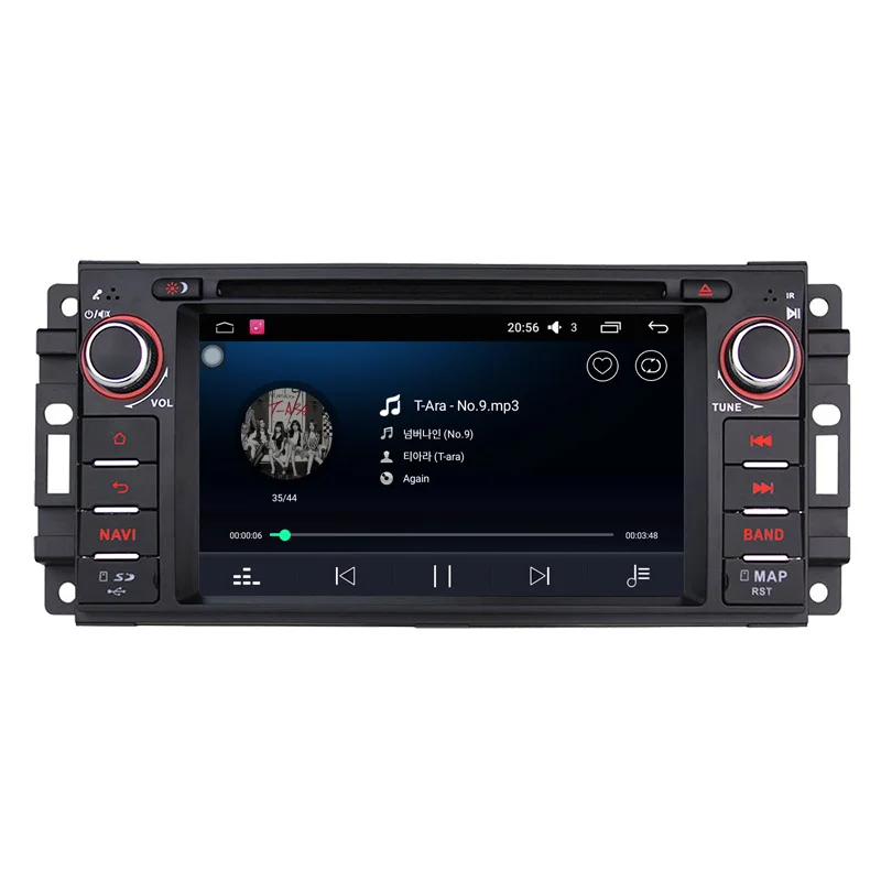 Smartech автомобиля mp4 mp5 плеер четырехъядерный процессор для android 6.0 os jeep wrangler компас