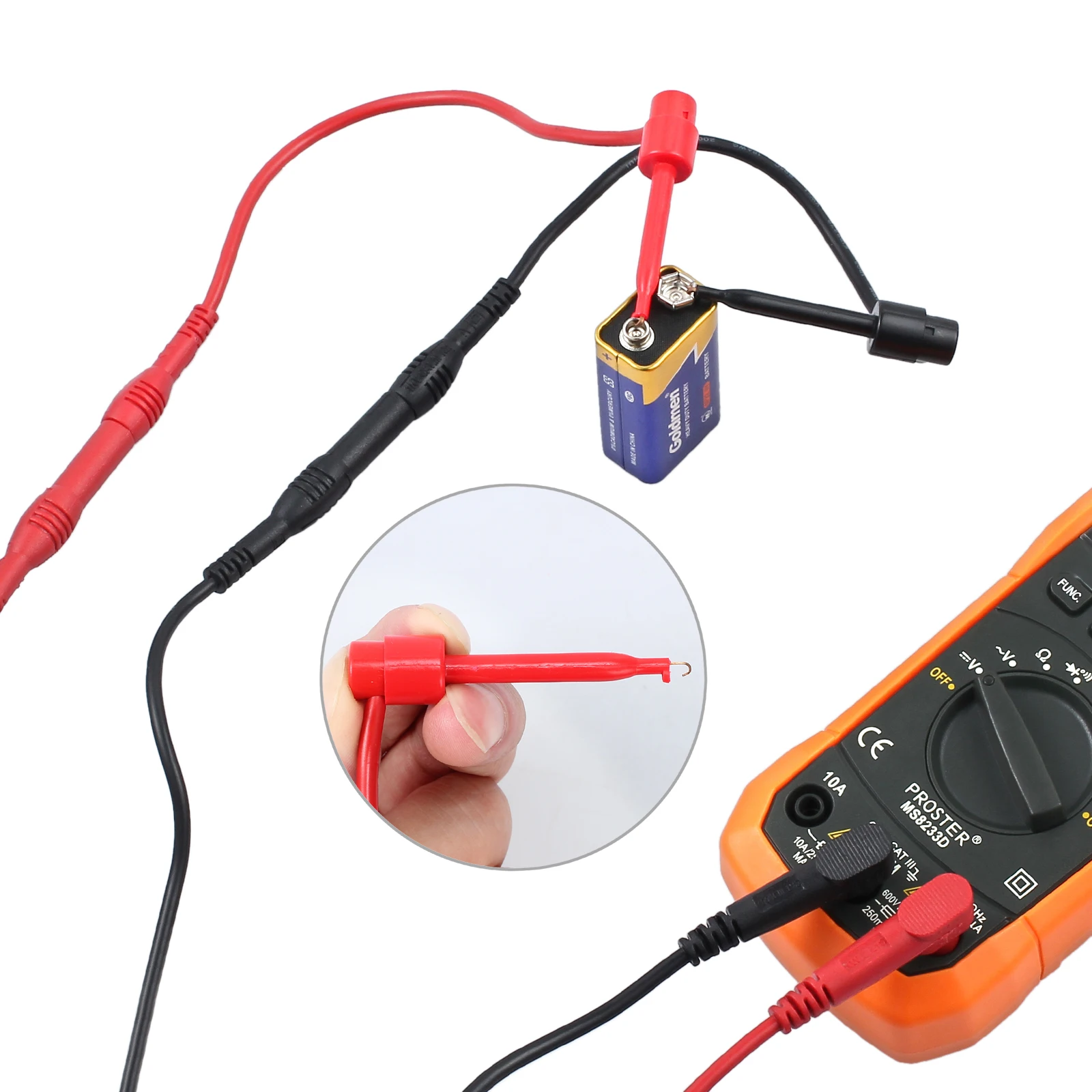Proster Универсальный мультиметр Тестовые провода автомобильный тестовый