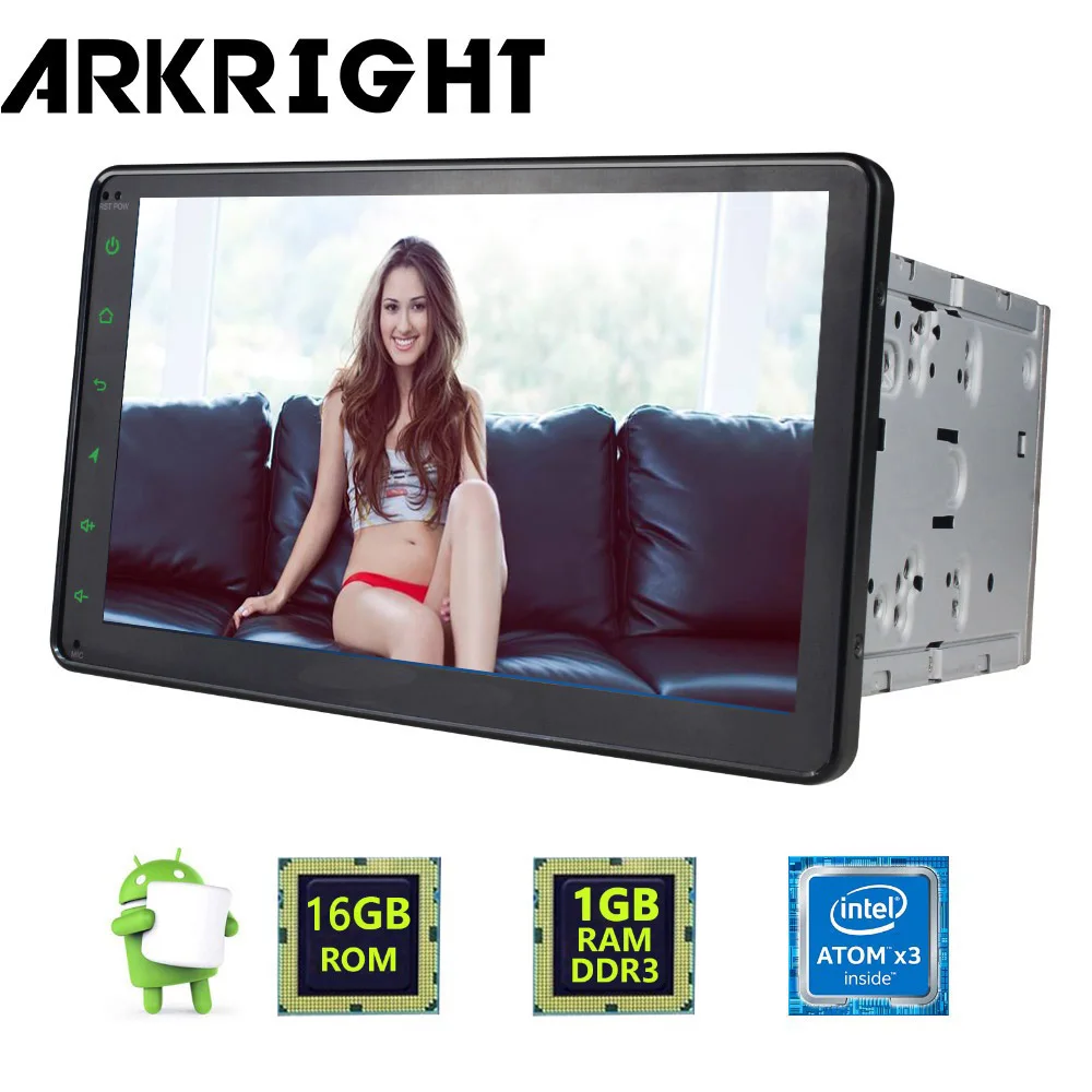 8 &quot2 din Android 6 0 автомобиля Радио стерео HD gps навигации Универсальный головное