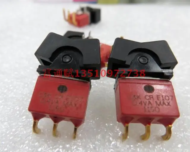 

For C & K E101 Toggle switch 0.4VA Bend leg 3-pin One-side-side rocker switch