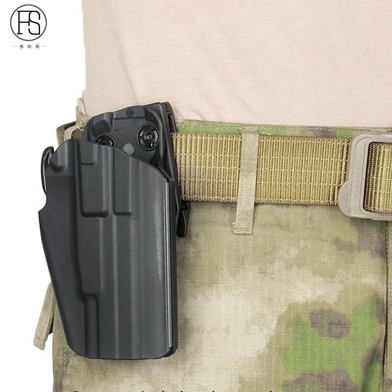 

Охота Airsoftsport тактический пистолет ручной пистолет кобура ремень для пейнтбола стрельбы поясная кобура универсальная может подходить для б...