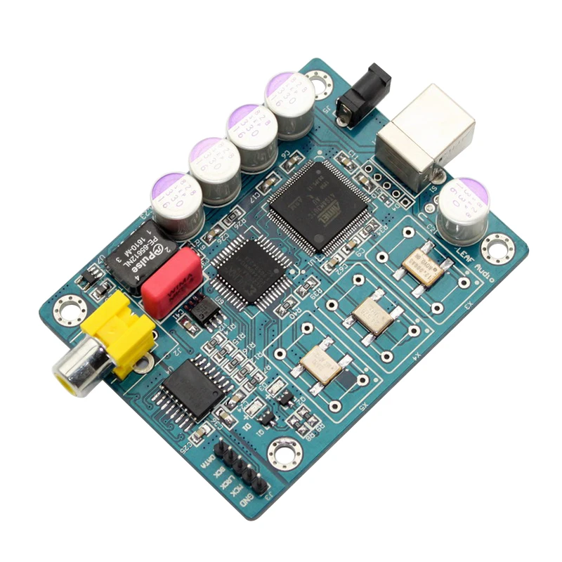 AIYIMA Amanero Usb цифровой интерфейс IIS ATSAM3U1C XC2C64A WM8805 ЦАП Декодер плата коаксиальный ies DSD
