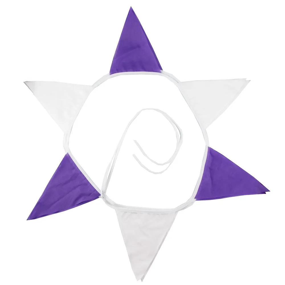 Креативный фиолетовый флаг из хлопка свадьба помолвка день рождения бандаж