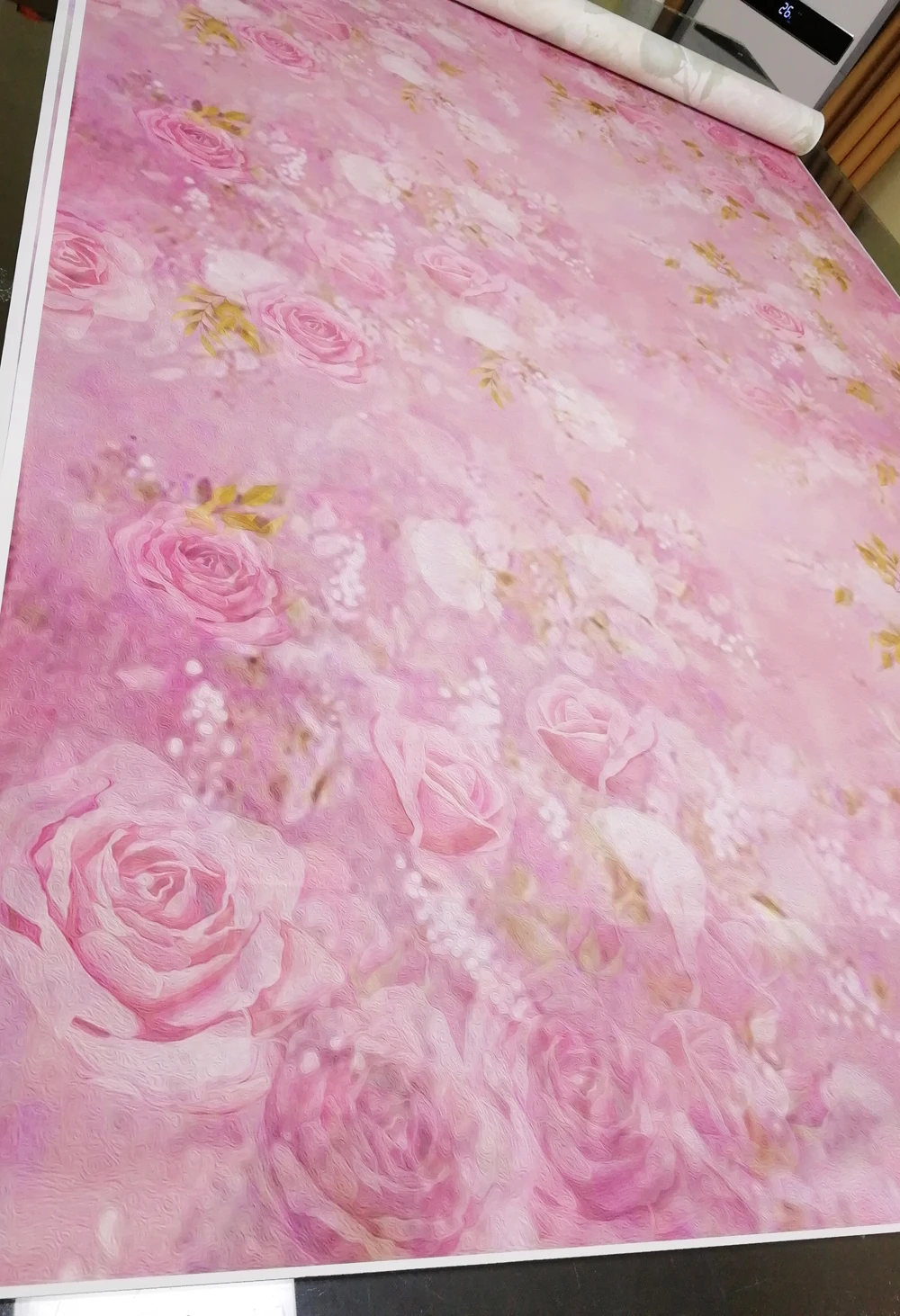 HUAYI Newborn Photography Backdrop for picture Studio backgrounds pink flower floral backdrop baby shower photo booth Xt-6848 |